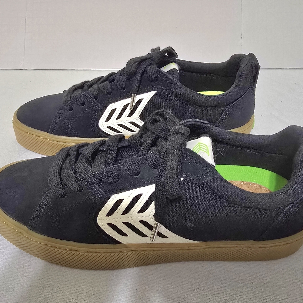 CARIUMA Catiba Pro Skate Shoe Unisex Adults M8/W9.5 Black Ivory Lace Up NWOB - Picture 4 of 16
